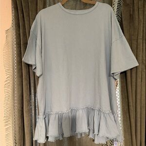 We the Free Women’s Milky Blue Top NWT